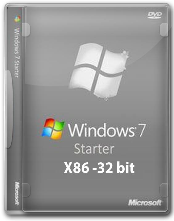 Windows 7 Starter x32  iso
