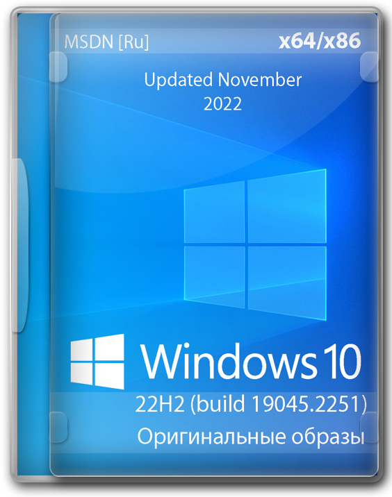  10  22H2 Home/Pro x64 x86 (November 2022)  