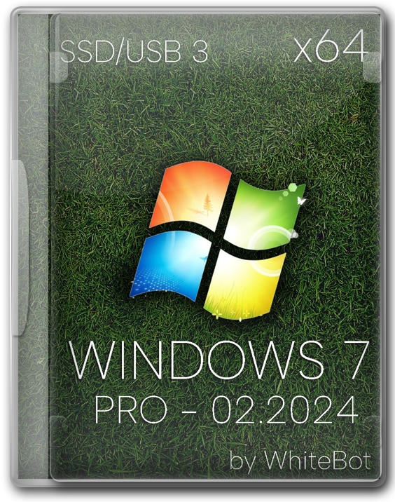 Windows 7 Pro 2024 x64     SSD  USB3