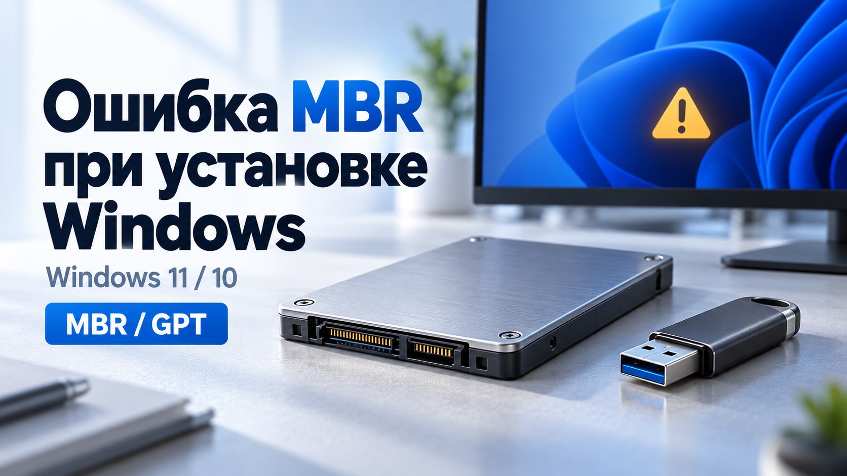 Ошибка MBR при установке Windows 10 и 11