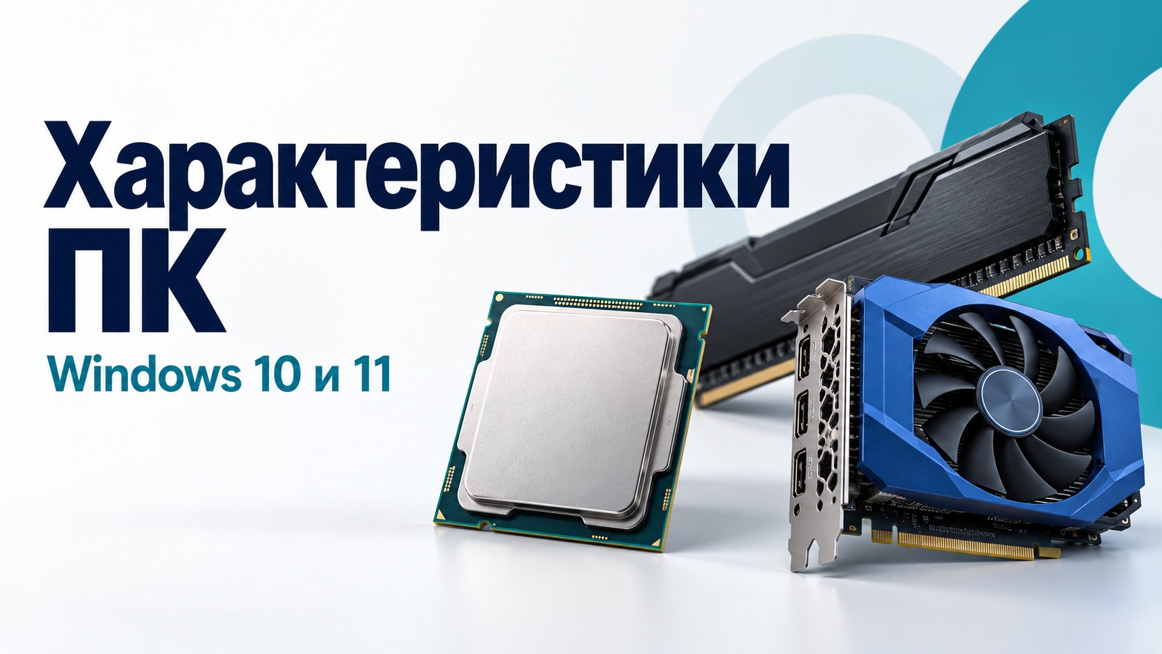 Как узнать характеристики компьютера в Windows 10 и 11
