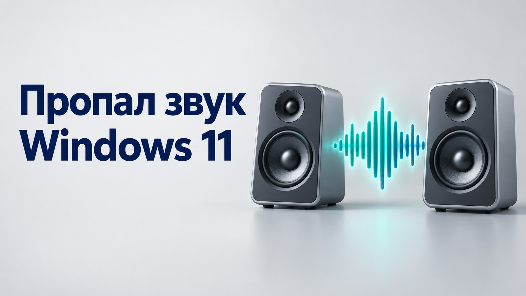 Пропал звук на Windows 11 — как восстановить