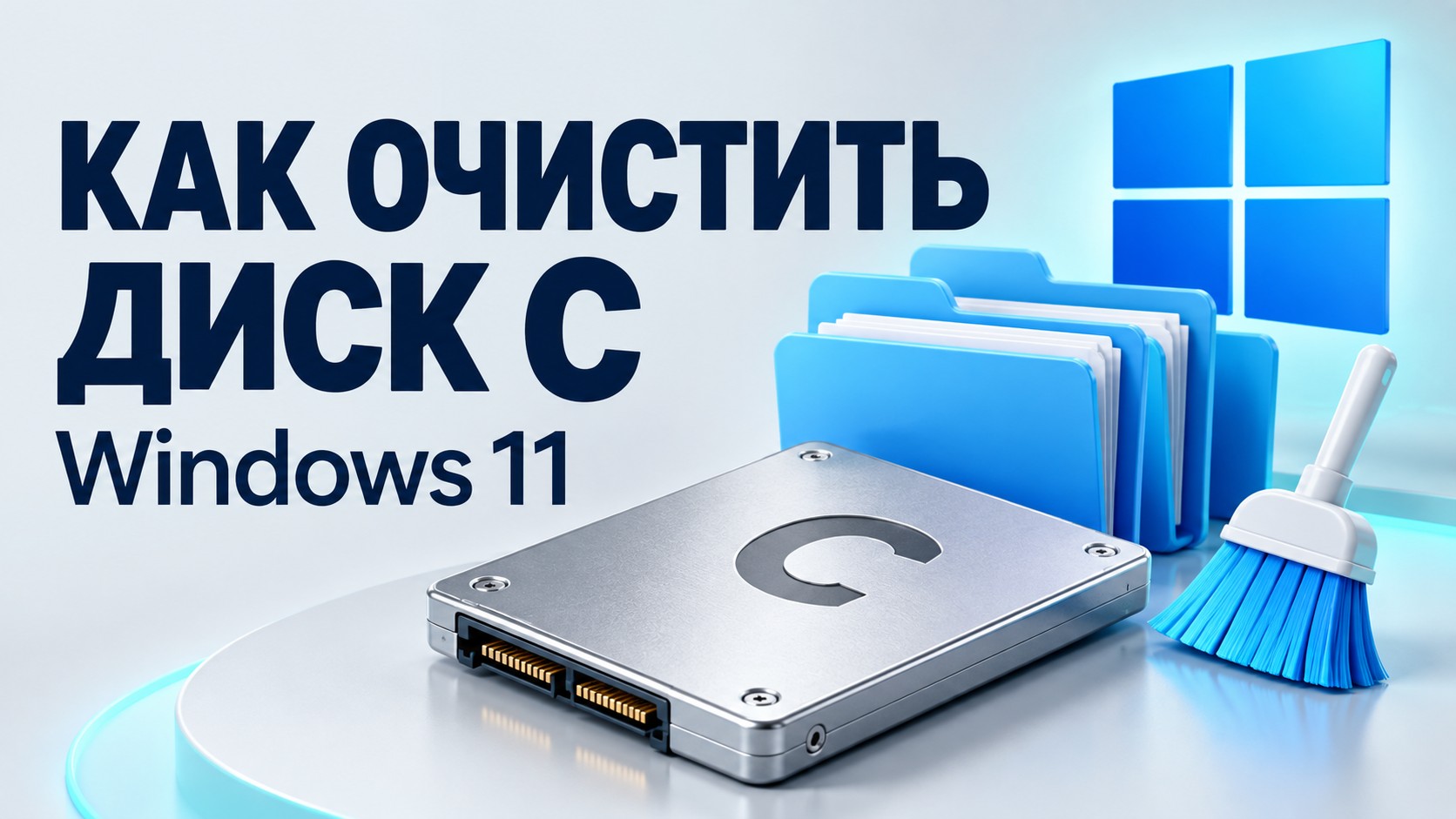 Как очистить диск C в Windows 11