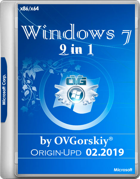 ISO образ Windows 7 для флешки 64/32 bit на русском