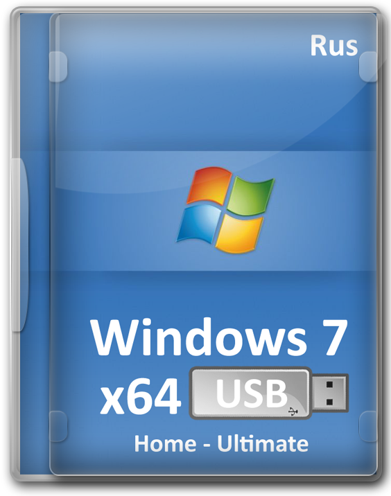 Windows 7 64 bit для флешки
