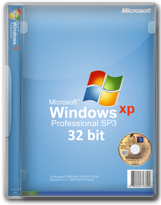 Виндовс XP 32 bit SP3 Professional для флешки на русском