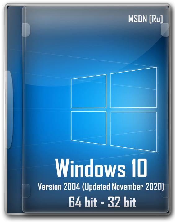 Windows 10 оригинальная 64 bit - 32 bit 2004 на русском от Microsoft MSDN