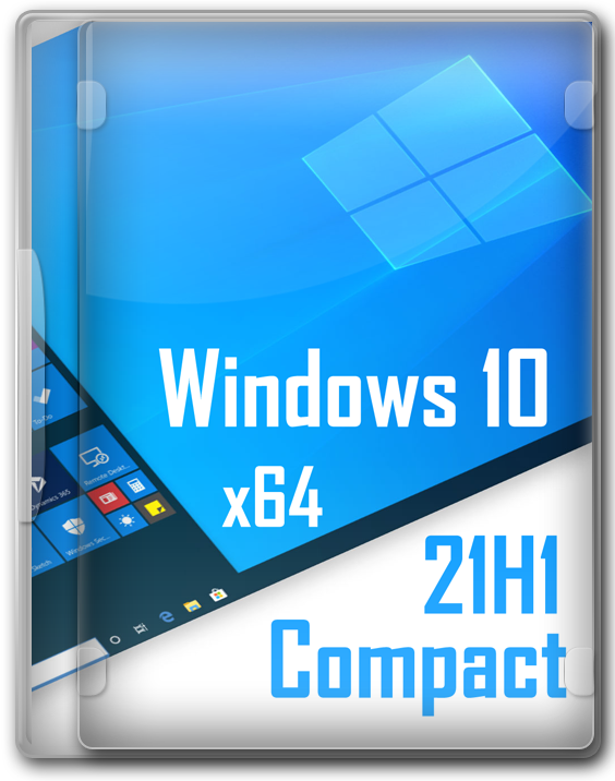 Windows 10 x64 Compact 21H1 Про 2020 с активацией