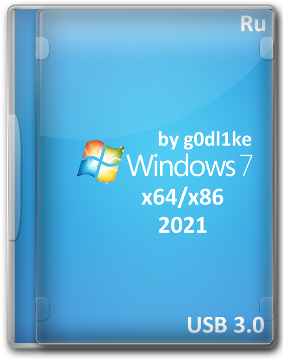Виндовс 7 x64 - 32 бит 2021 USB 3.0 Rus iso образ