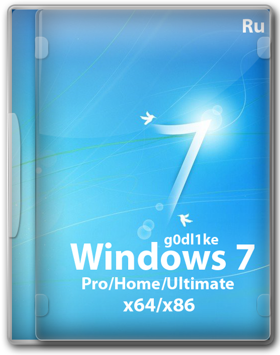 Windows 7 SP1 Ultimate/Pro/Home x64/x86 2022 на русском
