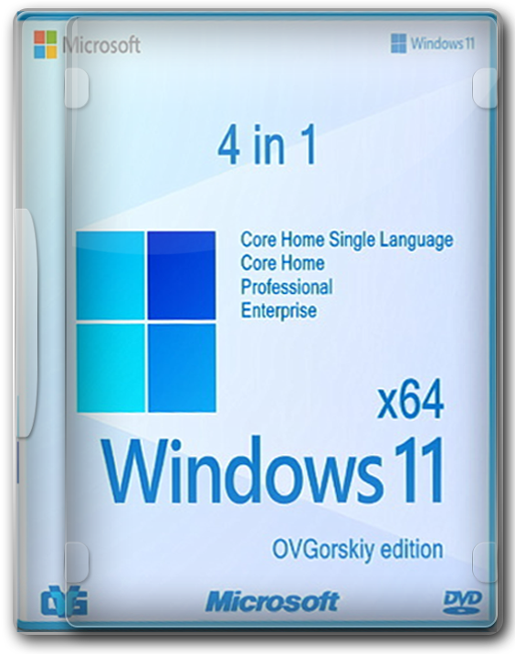 Windows 11 2022 x64 чистая версия 22H2 на русском от Овгорский