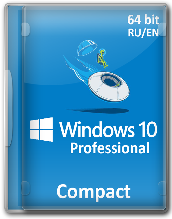 Windows 10 Compact 64 bit Professional 22H2 Ru/En