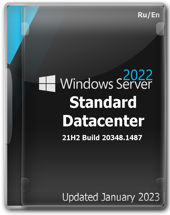 Windows Server 2022 LTSC x64 оригинальные образы Ru/En