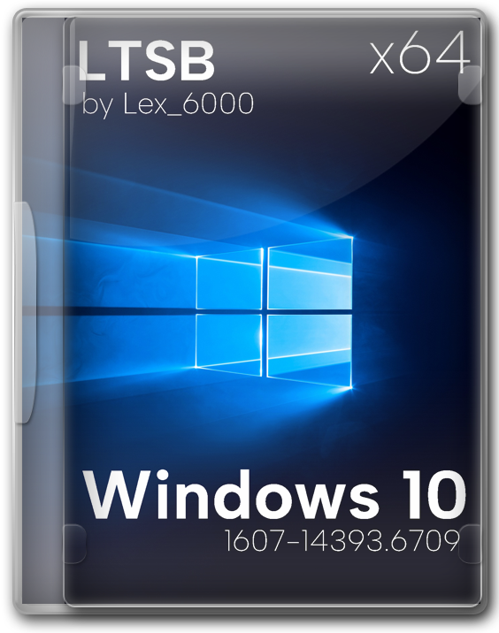 Обновленная Windows 10 LTSB x64 Enterprise 1607 by Lex_6000