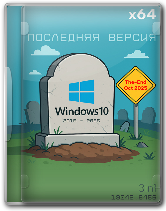 Последняя версия Виндовс 10 x64 PRO/LTSC 22H2 на русском - Октябрь 2025