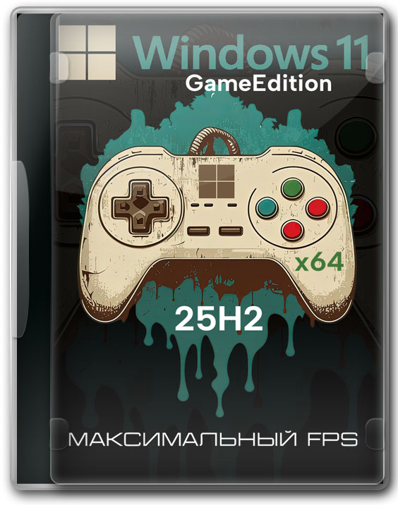 Windows 11 Pro 25H2 Gaming Edition x64 с максимальным FPS