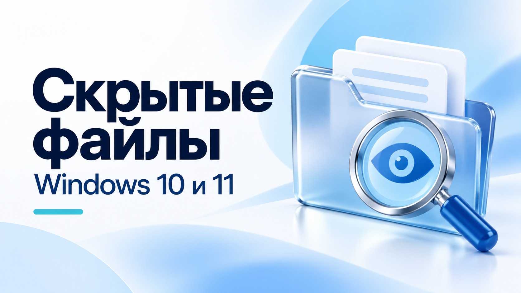 Скрытые файлы в Windows 10 и 11