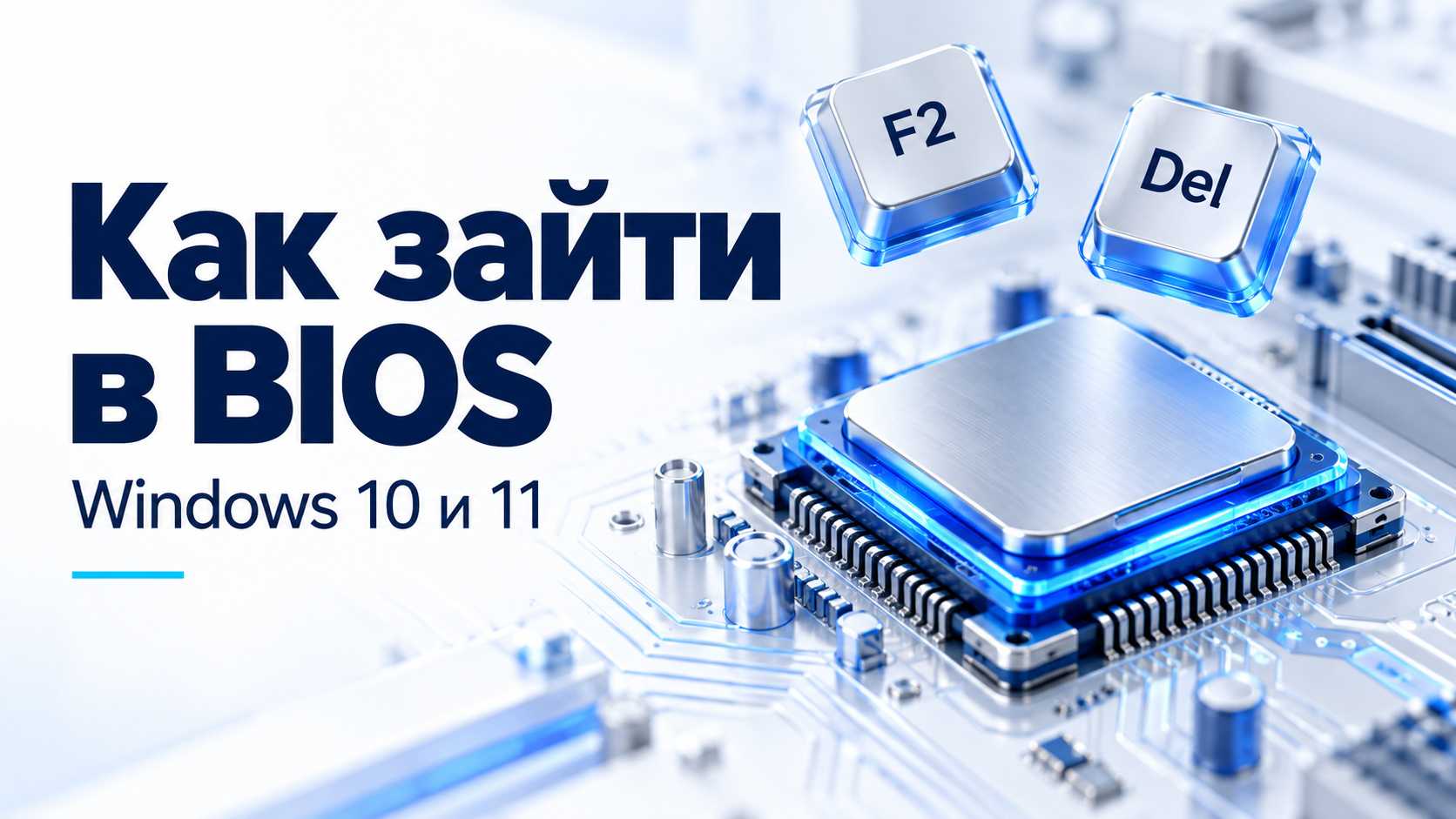 Как зайти в BIOS на компьютере и ноутбуке