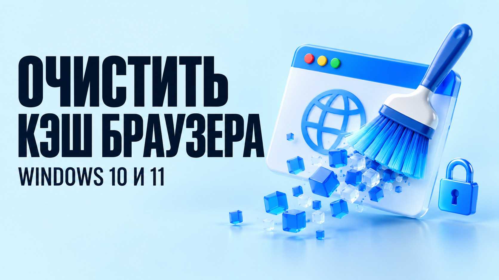 Как очистить кэш браузера в Windows и сохранить пароли