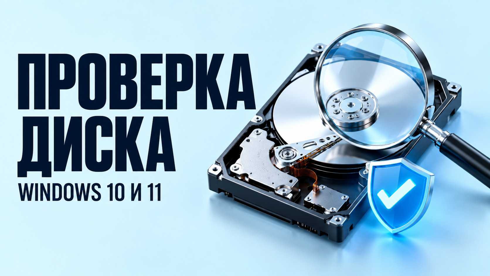 Проверка диска на ошибки в Windows 10 и 11