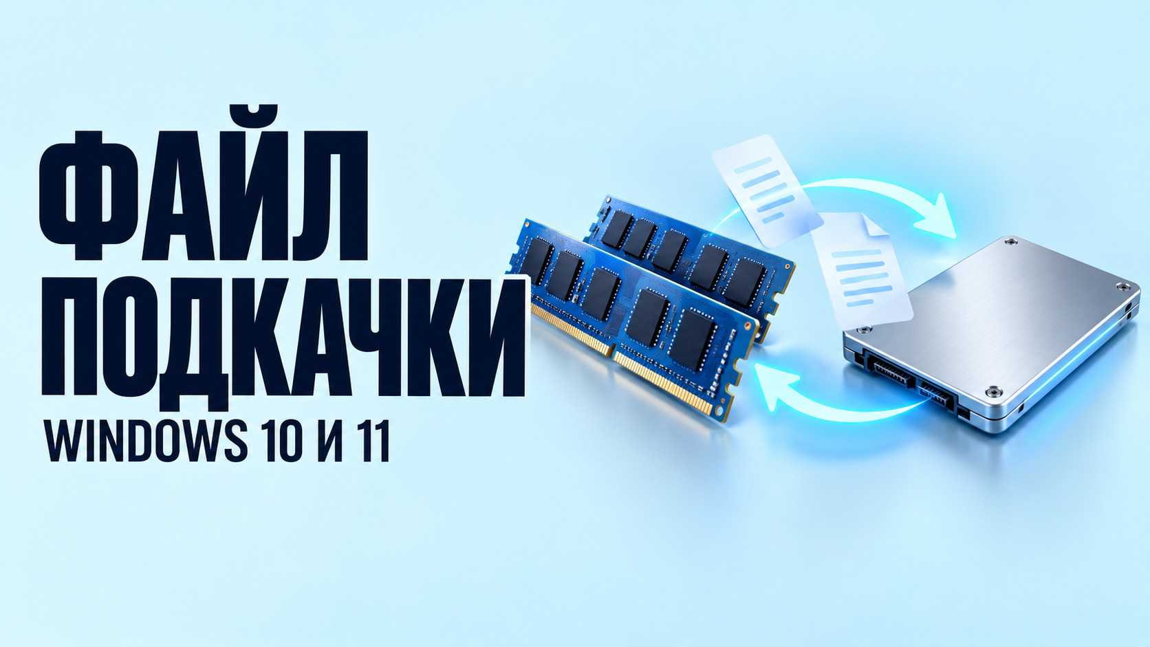 Файл подкачки Windows 10 и 11: как включить и настроить